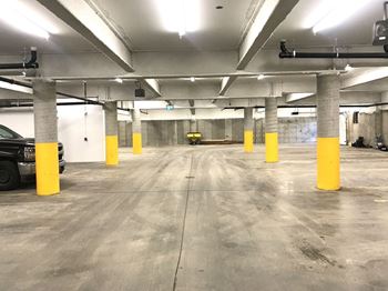 Underground parking garage
